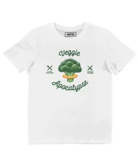 T-shirt Veggie Apocalypse - Tee-shirt Brocoli Humour | Grafitee